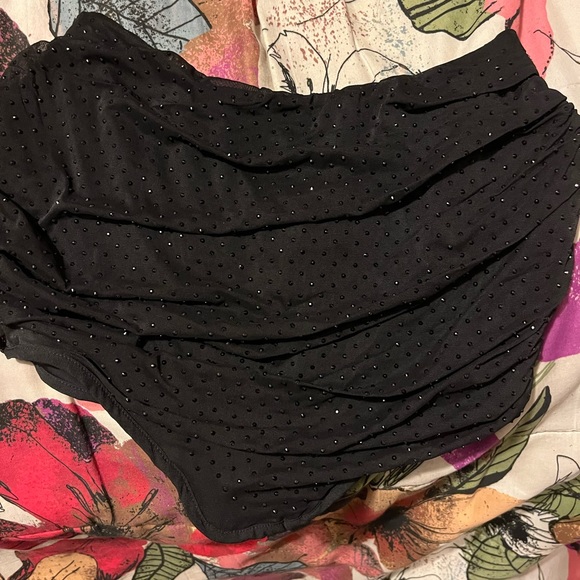 Akira black rhinestone corset - Picture 2 of 7